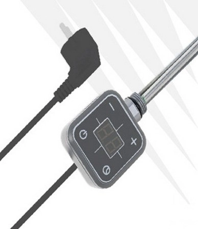 Електричний ТЕН Polywarm HP013 250 Вт, антрацитовий